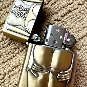Vintage lighter Girl